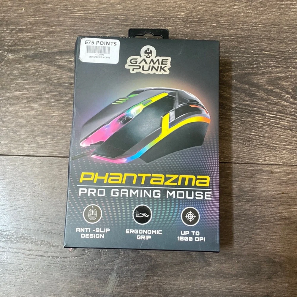 Game Punk Phantazma Pro Gaming Mouse New